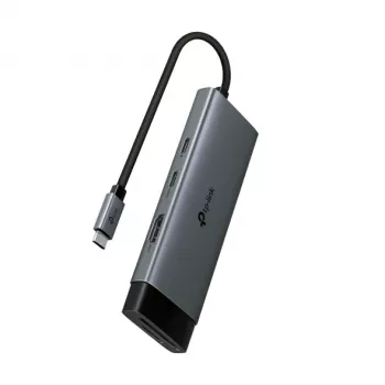TP-Link UH7020C USB-C centrmezgls ar HDMI un karšu lasītāju