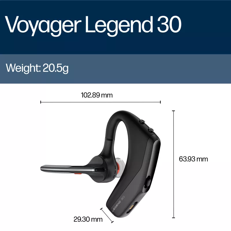 HP Poly Voyager Legend 30 Bezvadu Austiņas