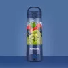Sporta blenderis NUTRIBULLET Portable 0.475 L, ar akumulatoru, nerūsējošā tērauda asmeņi, Tritan bļoda, tumši zils