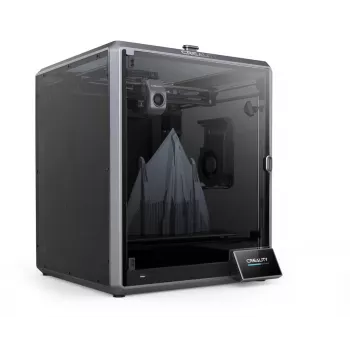 3D printeris Creality K1 Max — darba lauks 300×300×300 mm, slāņa biezums 0.10–0.35 mm, skārienvadība, melns