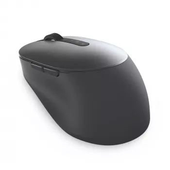 DELL Pro Plus Mouse - MS5320W, labroču, optiskā, RF bezvadu + Bluetooth, 1600 DPI, pelēka, titāna