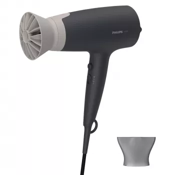 Fēns Philips 3000 sērija BHD351/10 — 2100 W, jonu tehnoloģija, 6 temperatūras/6 ātrumi, aukstā poga, koncentratora sprausla