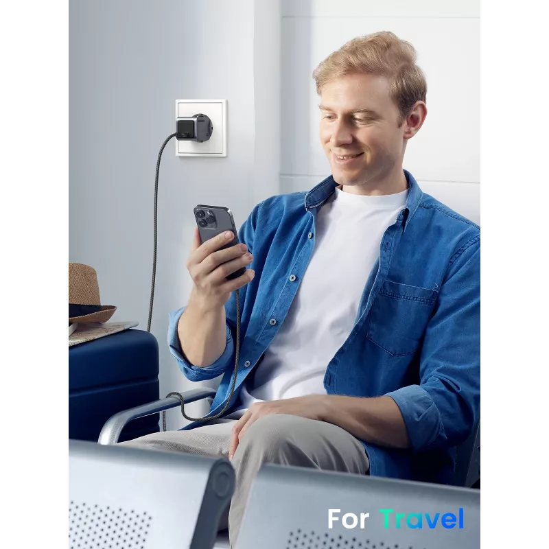 Ugreen 35006 lādētājs mobilajām ierīcēm Universāls Pelēks AC Iekštelpām
