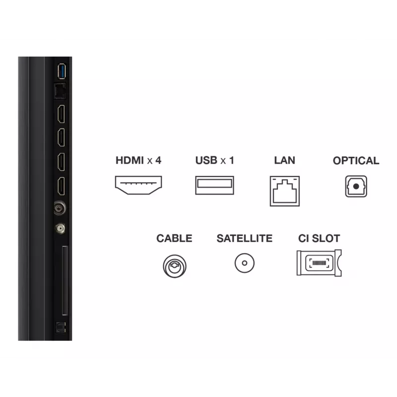 TCL C6K 55C6K televizors 139,7 cm (55 collu) 4K Ultra HD Smart TV Wi-Fi Metālisks