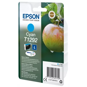 Epson T1292 DURABrite Ultra Cyan tintas kasetne, 7 ml, 474 lpp.