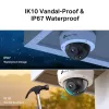 TP-Link VIGI 5MP Full-Color Dome tīkla kamera, IP drošības kamera, iekštelpām un ārtelpām, vadu, 120 dB, CE, NTRA, VCCI, KC, BSMI, FCC, IC, griestu montāžai