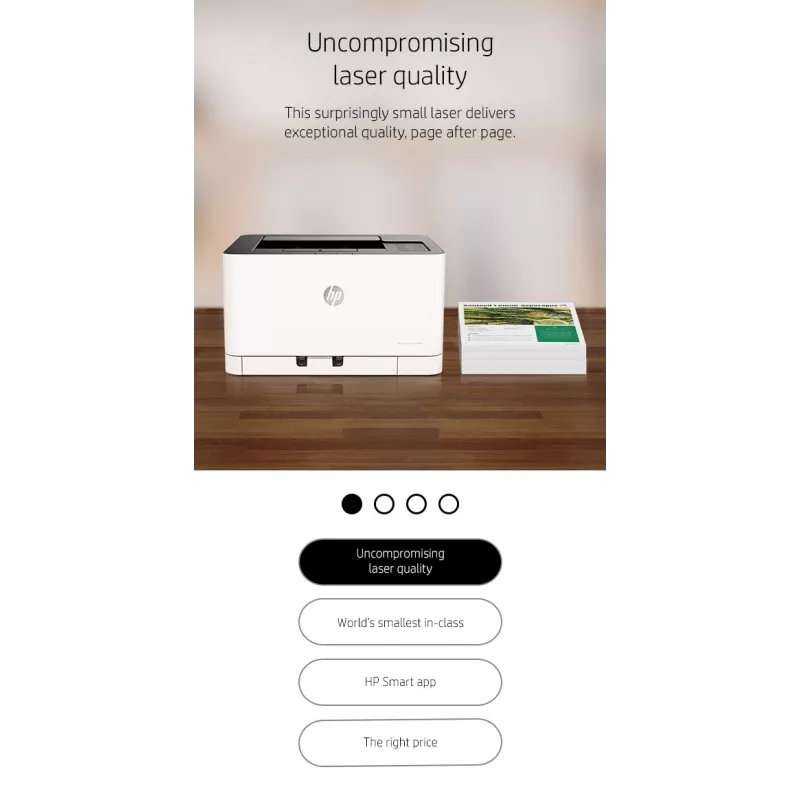 HP Color Laser 150nw, lāzerprinteris, krāsu, 600 x 600 DPI, A4, 18 ppm, dupleksā drukāšana