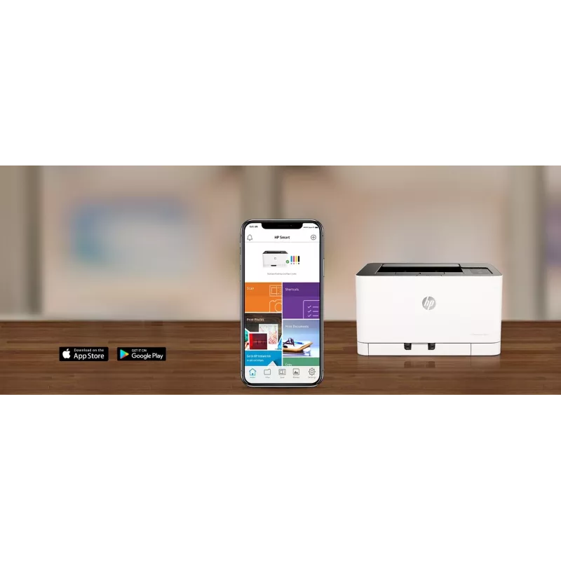 HP Color Laser 150nw, lāzerprinteris, krāsu, 600 x 600 DPI, A4, 18 ppm, dupleksā drukāšana