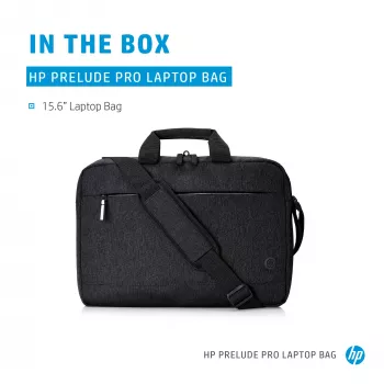 Soma klēpjdatoram HP Prelude Pro 15.6 collu, audums, pelēka, der līdz 39.6 cm, svars 380 g