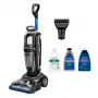 Bissell Revolution HydroSteam paklāju tīrīšanas mašīna, aizmugures stumšanas, Deep, Melna, Zila, Titāna