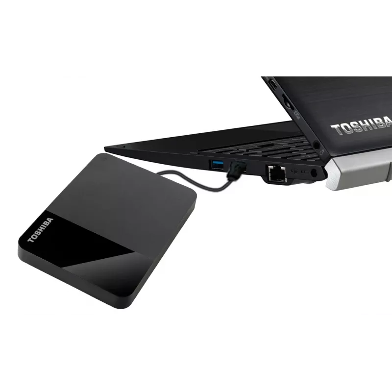 Toshiba Canvio Ready 2.5 inch 1TB ārējais cietais disks, melns