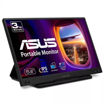 Pārnēsājamais monitors ASUS ZenScreen MB166C 15.6 collu Full HD IPS LED 1920x1080, 250 cd/m², 5 ms, USB-C barošana