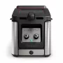 Tefal Clear Duo FR600D Fritieris 0.65 L 2000 W Melns, Nerūsējošais tērauds
