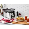 Tefal Clear Duo FR600D10 frī katls, 3,5 l, 2000 W, nerūsējošā tērauda / melns
