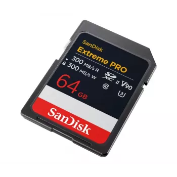 Zibatmiņa SanDisk Extreme PRO 64GB UHS-II SDSDXDM-064G-GN4IN