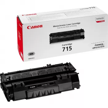 Canon 715 lāzerprintera tonera kasetne oriģinālā melnā