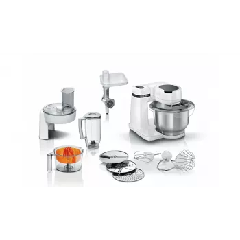 Bosch Serie 2 MUMS2EW40 virtuves kombains 700 W 3.8 L Balts