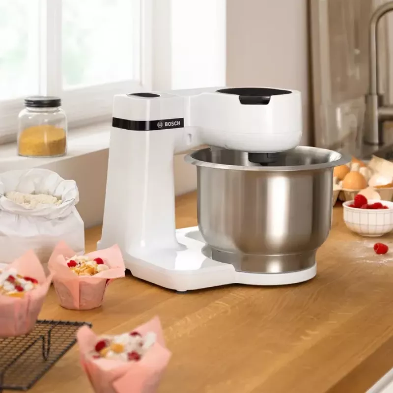 Bosch Serie 2 MUMS2EW40 virtuves kombains 700 W 3.8 L Balts