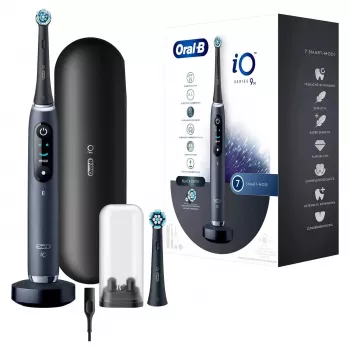 Oral-B iO Series 9N Pieaugušo vibrējoša zobu birste Melna
