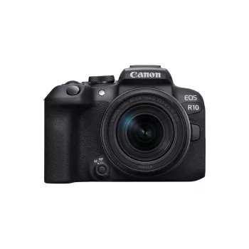 Canon EOS R10 + RF-S 18-150mm IS STM bezspoguļa kamera 24.2 MP CMOS 6000 x 4000 pikseļi Melna