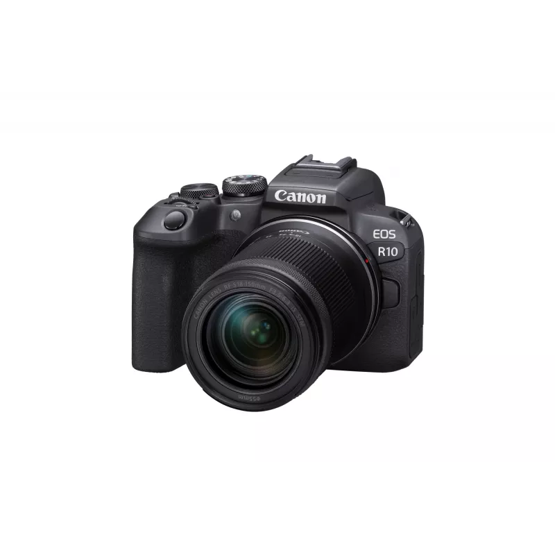 Canon EOS R10 + RF-S 18-150mm IS STM bezspoguļa kamera 24.2 MP CMOS 6000 x 4000 pikseļi Melna