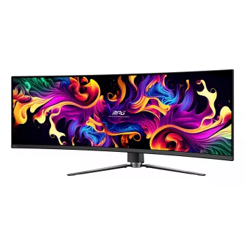 MSI MPG 491CQP QD-OLED monitors 124.5 cm (49 colli) 5120 x 1440 pikseļi DQHD Melns