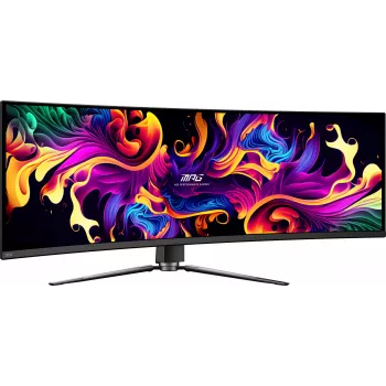 MSI MPG 491CQP QD-OLED monitors 124.5 cm (49 colli) 5120 x 1440 pikseļi DQHD Melns