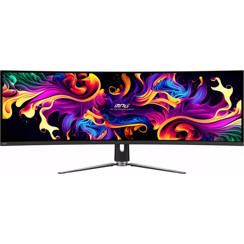 MSI MPG 491CQP QD-OLED monitors 124.5 cm (49 colli) 5120 x 1440 pikseļi DQHD Melns