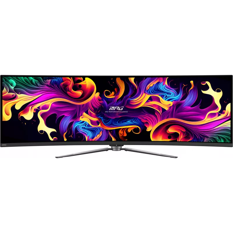MSI MPG 491CQP QD-OLED monitors 124.5 cm (49 colli) 5120 x 1440 pikseļi DQHD Melns
