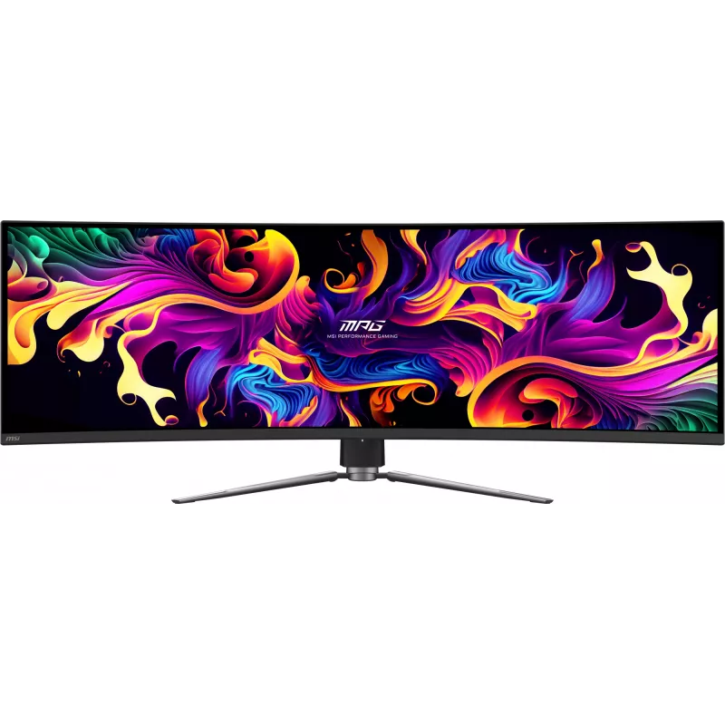 MSI MPG 491CQP QD-OLED monitors 124.5 cm (49 colli) 5120 x 1440 pikseļi DQHD Melns