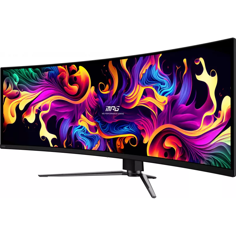 MSI MPG 491CQP QD-OLED monitors 124.5 cm (49 colli) 5120 x 1440 pikseļi DQHD Melns