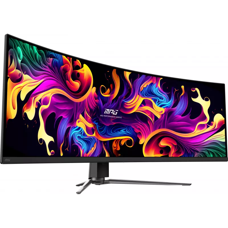 MSI MPG 491CQP QD-OLED monitors 124.5 cm (49 colli) 5120 x 1440 pikseļi DQHD Melns