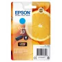 Epson Oranges vienpakas ciāna 33 Claria Premium tinte, standarta ietilpība, ciāna, 4.5 ml, 1 gab., 300 lapas
