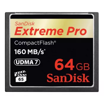 SanDisk Extreme Pro CompactFlash 160 MB/s 64 GB