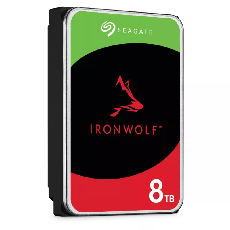 Seagate IronWolf ST8000VN002 iekšējais cietais disks 8 TB 5400 RPM 256 MB 3,5 collu Serial ATA III