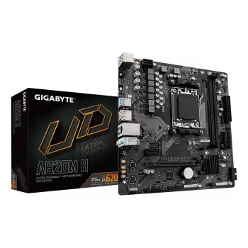 Mātesplate GIGABYTE A620M H – AMD Ryzen 8000, DDR5, PCIe 4.0 M.2