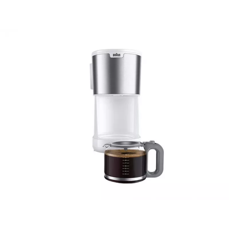 Braun KF 1500 pilnībā automātiska espresso automāts, balts