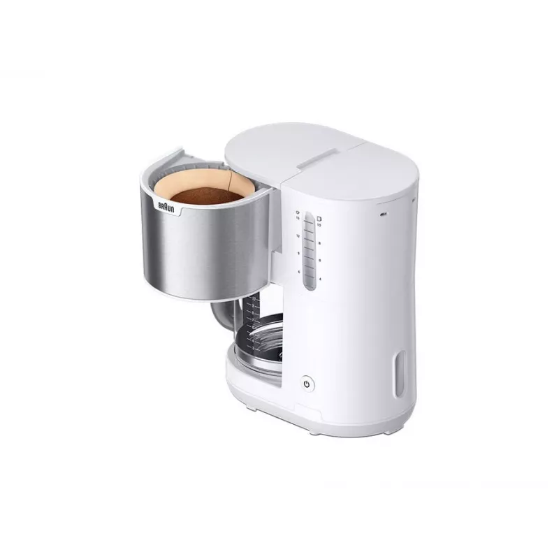 Braun KF 1500 pilnībā automātiska espresso automāts, balts