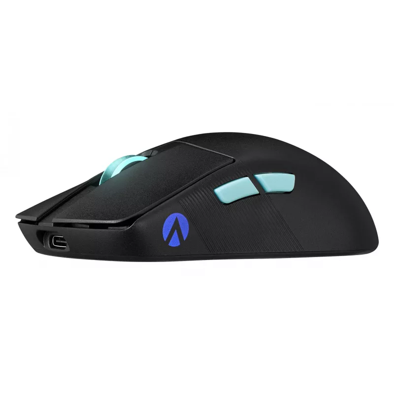ASUS ROG Harpe Ace Aim Lab Edition pele Gaming Ambidextrous RF Wireless + Bluetooth + USB Type-A Optiskā 36000 DPI