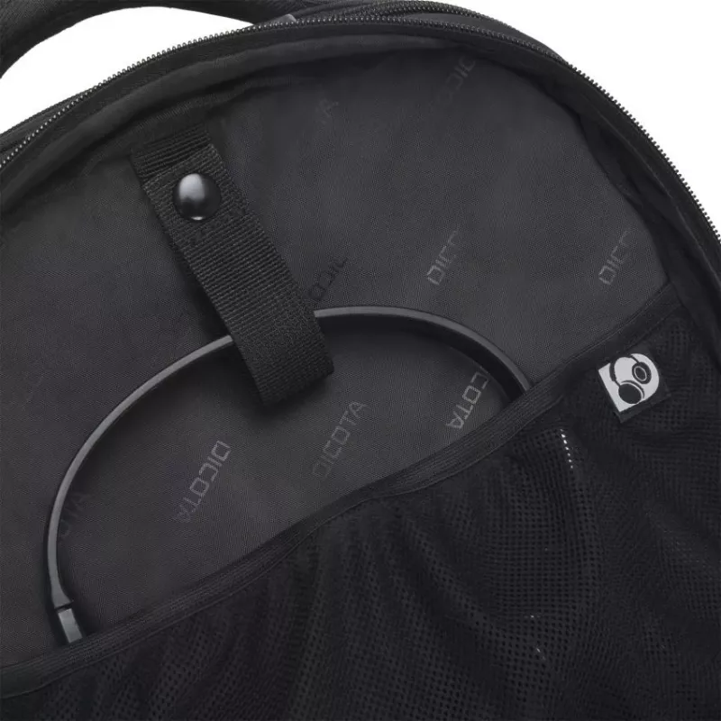 DICOTA Eco Backpack Select - mugursoma klēpjdatoram 13-15.6 inch - melna / pārstrādāts PET