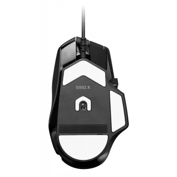LOGITECH G502 X Gaming pele - USB - Melna - EWR2