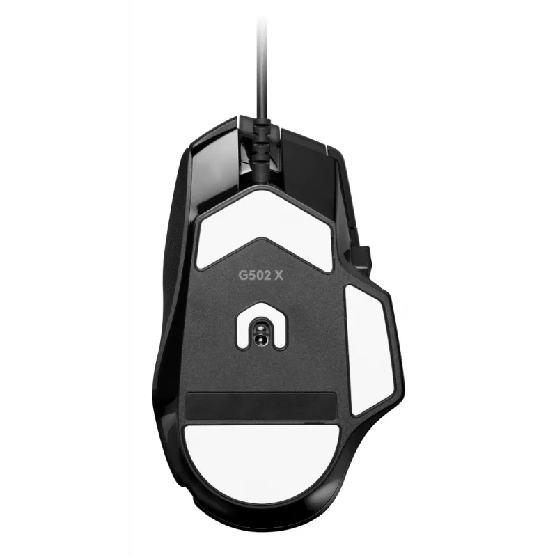 LOGITECH G502 X Gaming pele - USB - Melna - EWR2