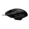 LOGITECH G502 X Gaming pele - USB - Melna - EWR2