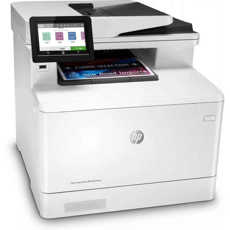HP Color LaserJet Pro MFP M479fnw, Drukā, kopē, skenē, faksē, e-pasts, Skenēšana uz e-pastu/PDF; 50-lapu ADF
