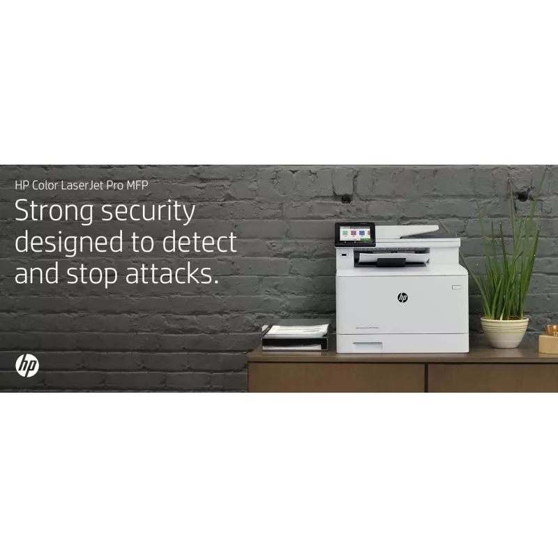 HP Color LaserJet Pro MFP M479fnw, Drukā, kopē, skenē, faksē, e-pasts, Skenēšana uz e-pastu/PDF; 50-lapu ADF
