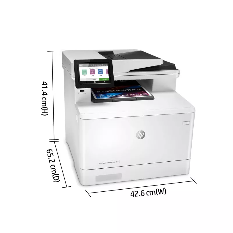 HP Color LaserJet Pro MFP M479fnw, Drukā, kopē, skenē, faksē, e-pasts, Skenēšana uz e-pastu/PDF; 50-lapu ADF