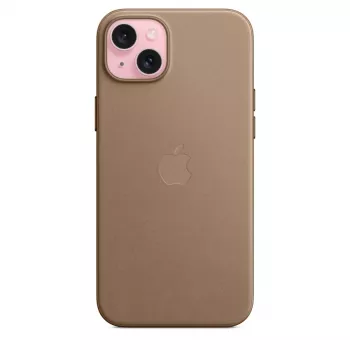 APPLE Apple FineWoven Macītis ar MagSafe iPhone 15 Plus Taupe
