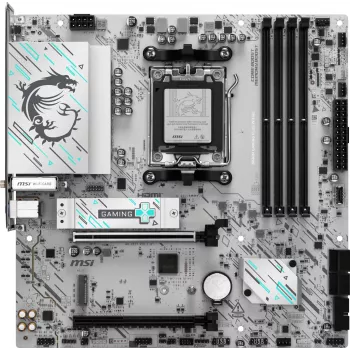 Mātesplate MSI B840M GAMING PLUS WIFI6E microATX, Socket AM5, DDR5 līdz 256GB, Wi‑Fi 6E, 2.5GbE, M.2 x2, HDMI 2.1