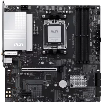 MSI PRO B840M-P WIFI6E mātesplate AMD B840 Socket AM5 micro ATX