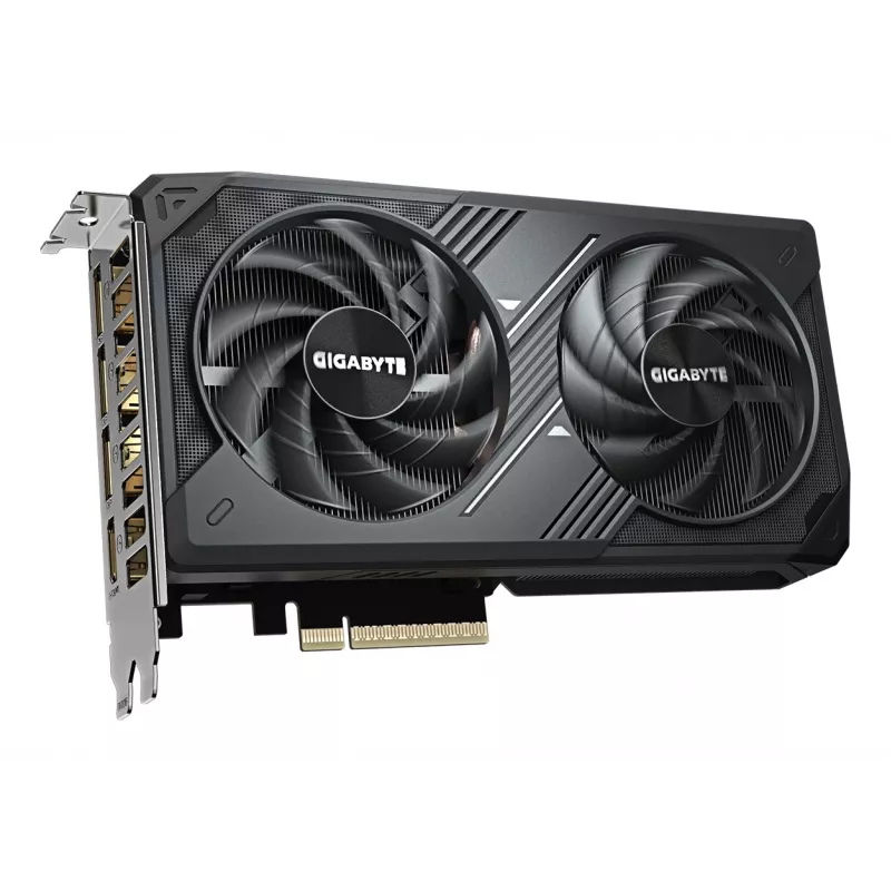 GIGABYTE GeForce RTX 5060 WINDFORCE OC 8G videokarte - 8GB GDDR7, 128 bitu, PCI-E 5.0, 2512 MHz kodola frekvence, 3 x DisplayPort, 1 x HDMI, GV-N5060WF2OC-8GD